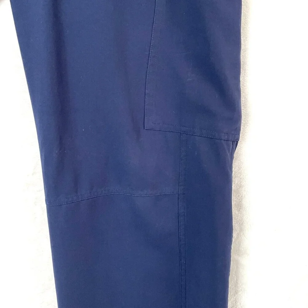 Figs Technical Collection Axim Cargo Pants Mens XL Blue Medical Scrub Nurse